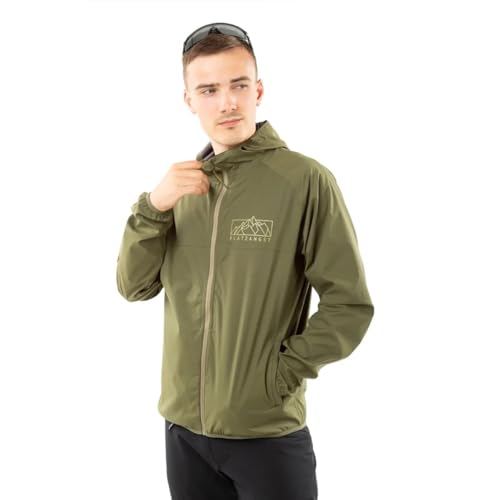 platzangst DFL Evo Regenjacke - Olive XL von platzangst