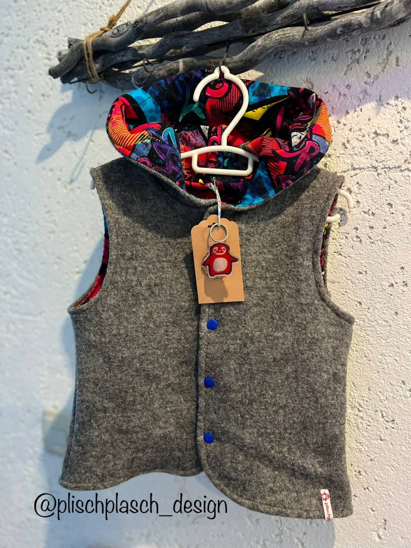 Kinder Walkweste von plischplasch
