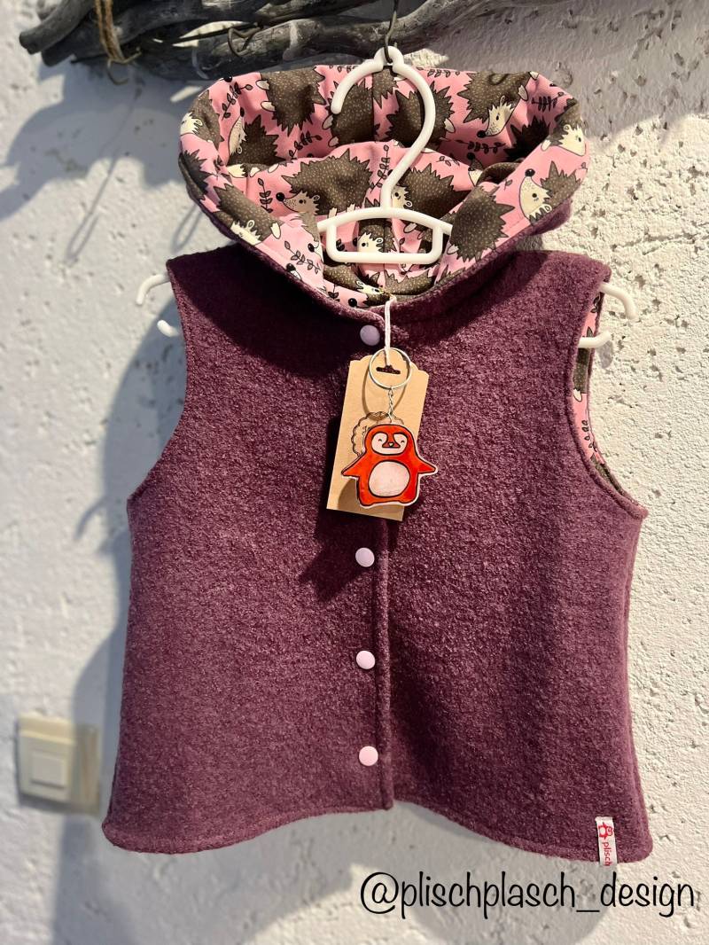 Kinder Walkweste von plischplasch