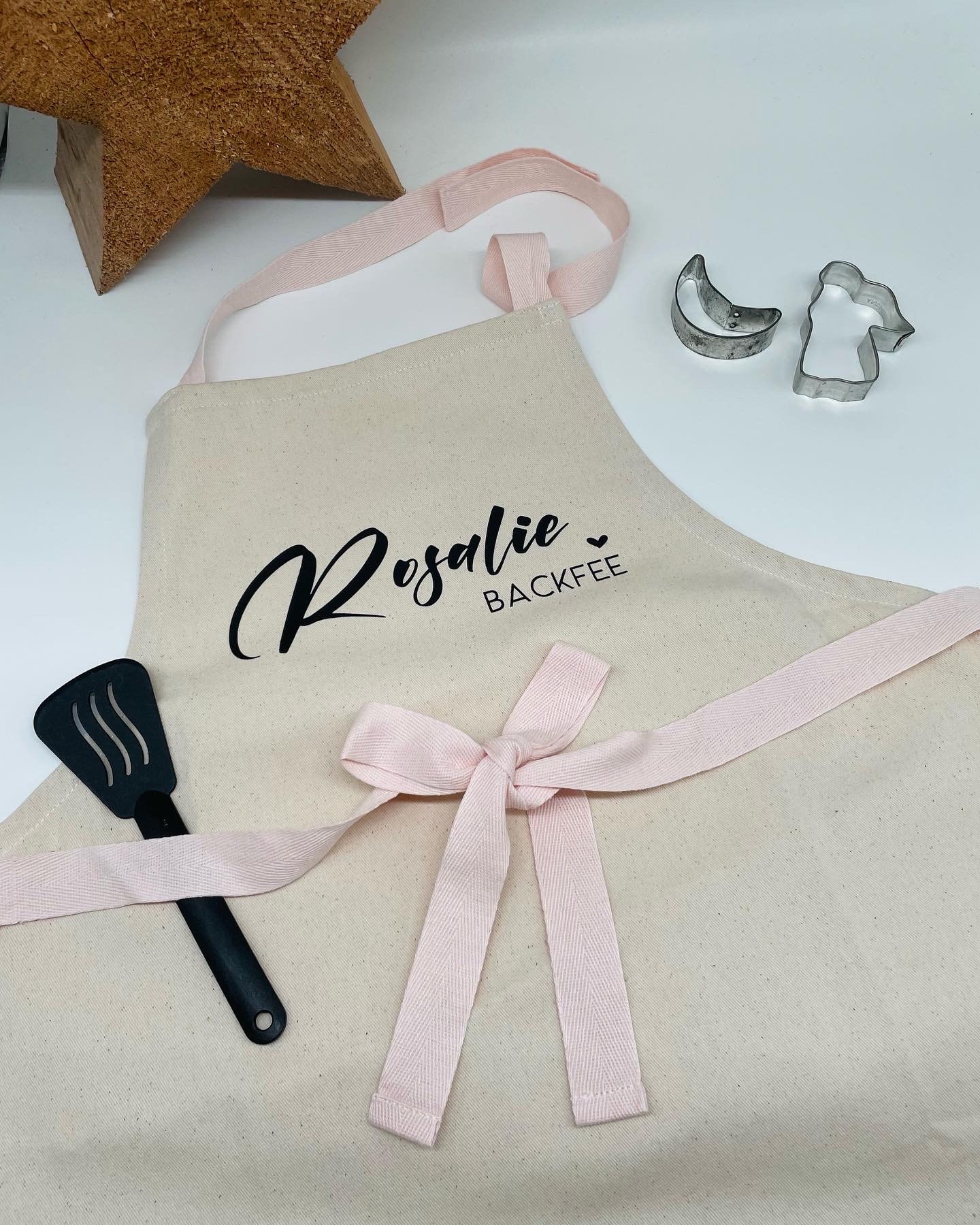 Schürze Kinder L Baumwolle Backen Personalisiert Schürze Kinder L Baumwolle Backen Personalisiert von plotterherzle