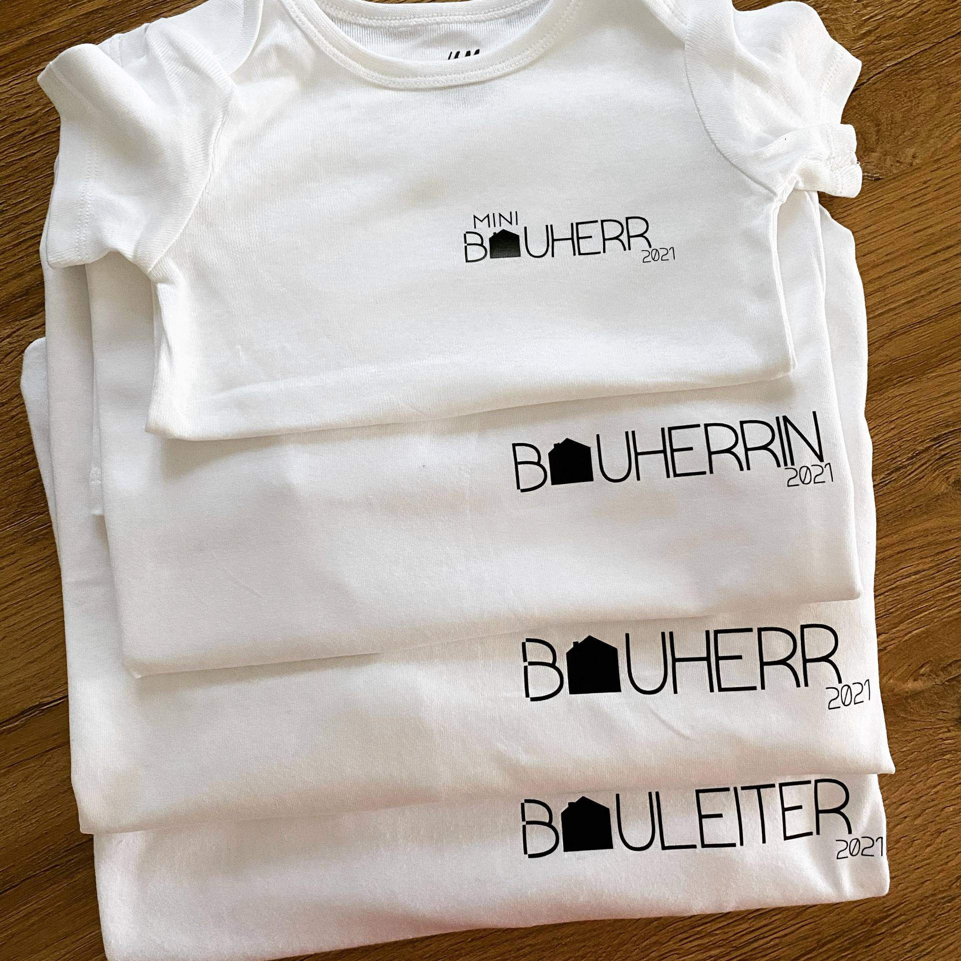Bauherren T-Shirts von plotterliebelein