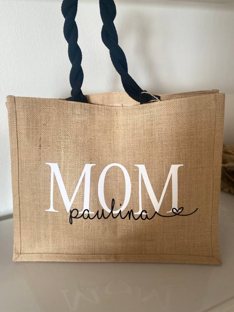 Jutetasche Mit Individueller Aufschrift von plotterliebelein