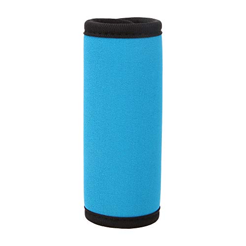 Neopren -Rechteck weiches Gepäckbox Autotürgriff Deckhülle Wrap Grips Koffer -Reise -Tags Hochwertige Bequeme universelle Griff Wraps für Koffer Gepäck schwarz rosa orange Blau (Blue) von plplaaoo