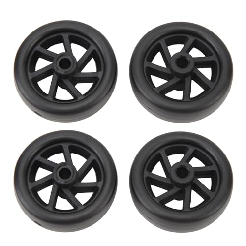 plplaaoo 4PCS -Gepäckrad -Koffer - Universal Ersatz PVC ruhige Glatte Schwenkvertreib für Reisegepäckzubehör langlebig von plplaaoo