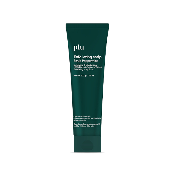 plu - Exfoliating Scalp Scrub Peppermint - 200g von plu