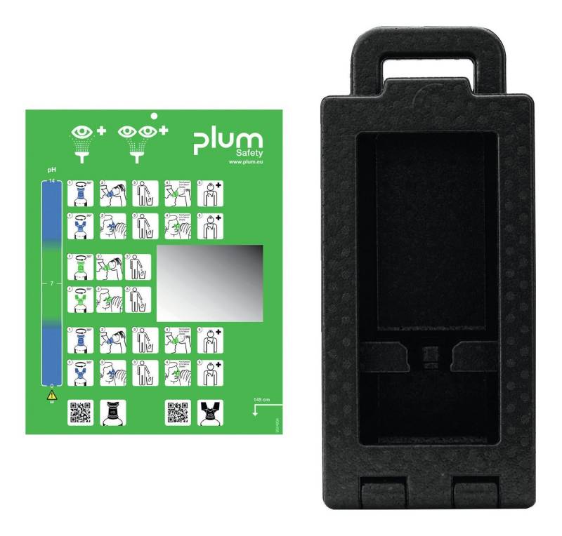 plum Erste-Hilfe-Set, Augenspülwandbox IBOX 1, leer von plum