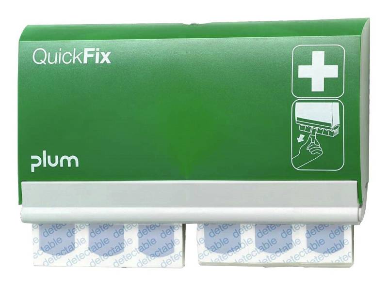 plum Pflasterspender, QuickFix, inkl. 90 Str., blau von plum