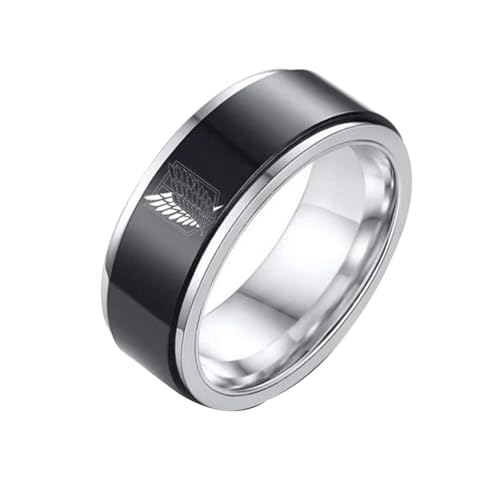 pochikiki- Anime Attack AOT On Titan Ring Flügel der Freiheit Ringe Mode Design Männer Attack AOT On Titan Merch pochikiki- Anime Attack AOT On Titan Ring Flügel der Freiheit Ringe Mode Design Männer Attack AOT On Titan Merch von pochikiki-