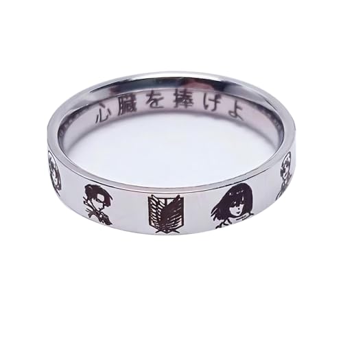 pochikiki- Anime Attack AOT Titan Ring Eren Jaeger Levi Ackerman Ring Anime Peripherie Cosplay Attack AOT Titan Merch pochikiki- Anime Attack AOT Titan Ring Eren Jaeger Levi Ackerman Ring Anime Peripherie Cosplay Attack AOT Titan Merch von pochikiki-