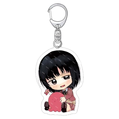 pochikiki- Anime Takopi's Original Keychain Kuze Shizuka Cartoon Funny Anhänger Rucksack Schlüsselanhänger von pochikiki-
