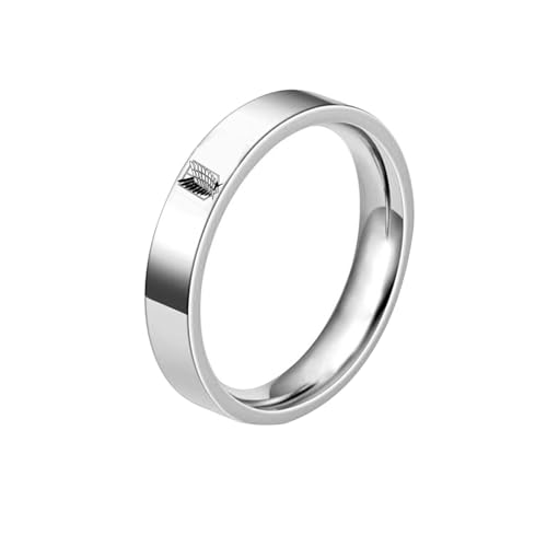pochikiki- Attack AOT Titan Anime Peripheriegeräte Eren Jaeger Scout Regiment Charakter Ringe Unisex Verfügbare Größen Ringe Schmuck von pochikiki-