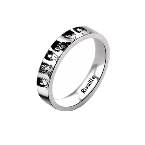 pochikiki- Attack AOT Titan Anime Peripheriegeräte Eren Jaeger Scout Regiment Charakter Ringe Unisex Verfügbare Größen Ringe Schmuck von pochikiki-
