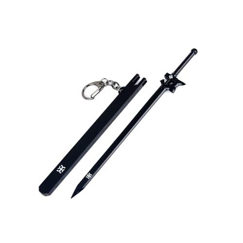 pochikiki- Sword Online Keychain Unisex Anime Waffe Modell Schlüsselanhänger Rucksack Schlüsselanhänger SAO Kazuto Kirigaya Anhänger von pochikiki-
