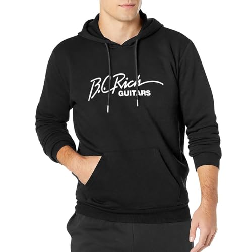 pocos Bc Rich Guitars Logo Hoody Men Shirt Rock Band Hoodie Music XL von pocos