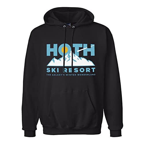 pocos Men's Hoth Ski Resort Pullover Hoodies XXL von pocos
