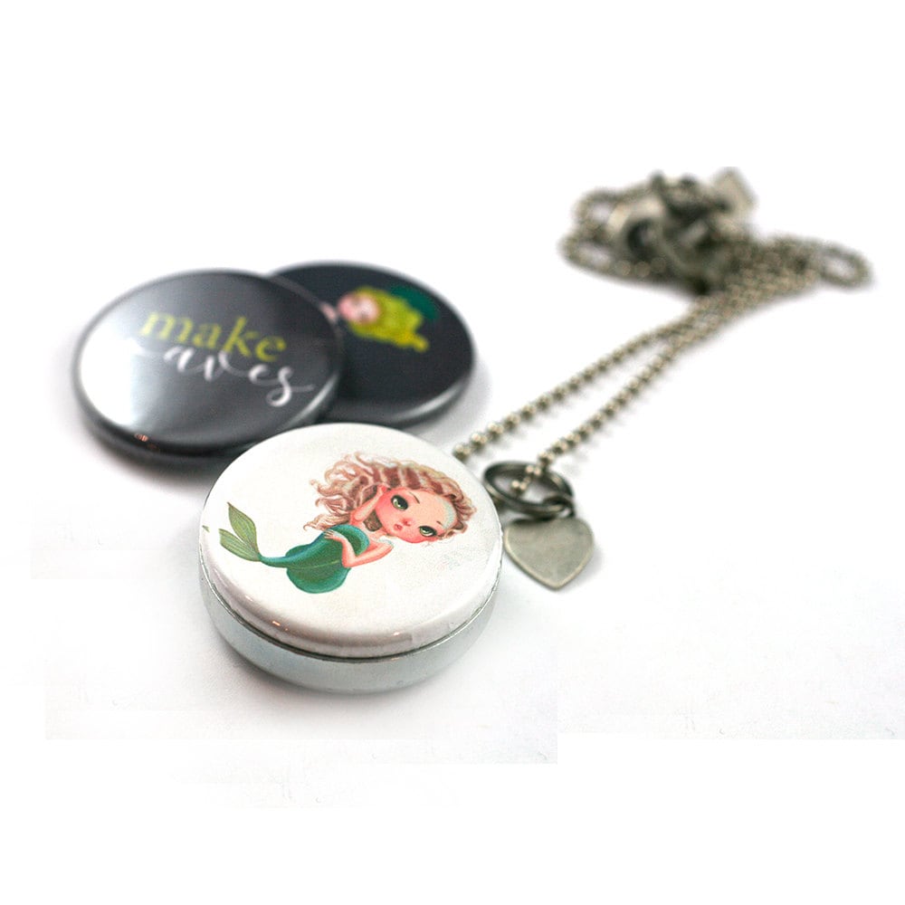 Meerjungfrau Geschenk Personalisierte Halskette Schmuck Meßset Make Waves 3 in 1 Magnetschmuck Für Sie Meerjungfrau Geschenk Personalisierte Halskette Schmuck Meßset Make Waves 3 in 1 Magnetschmuck Für Sie von polarity
