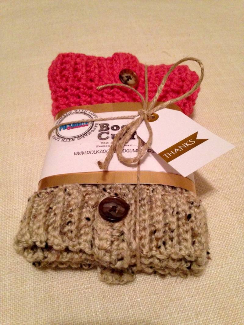 2-In-1 Stiefelmanschetten, Zweifarbig 2-In-1 Stiefelmanschetten, Zweifarbig von polkadotandgumdrops