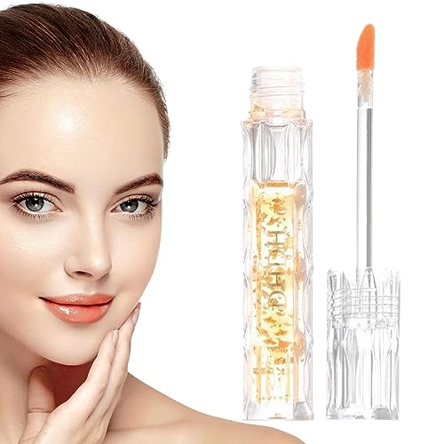 Farbwechselndes Lippenöl - Temperatur-PH-Farbwechsel-Lippenfeuchtigkeitscreme - Lip Moisturizing Lip Essence Gloss, leistungsstarke, farbverändernde, leuchtende Lippenglasur, verhindert Pologmase von pologmase