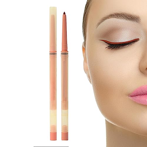 Gel-Eyeliner wasserfest,Bequemer Eyeliner-Gelstift | Schlanker Eyeliner mit Gel-Formel, für auffällige Looks, ultrapigmentiert, für Frauen Pologmase von pologmase