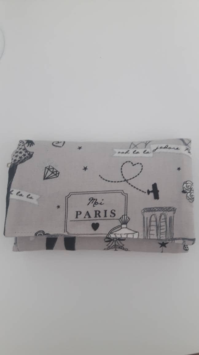 Rolltabakring, Zigarettenetui, Tabakbeutel, Tabakfeuerzeughalter, Pariser Stoff, Tabakring, Handgemachter Tabakring von pommedammour17