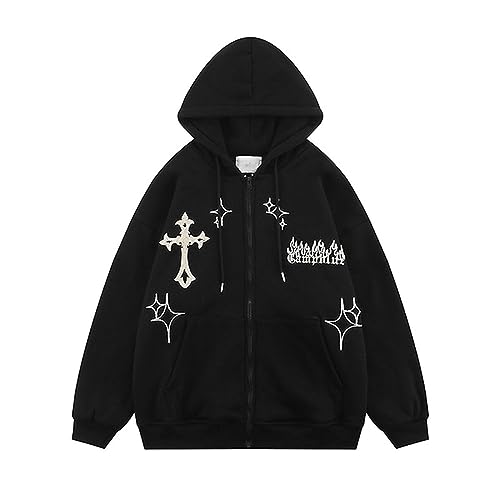 ponnyc Männer Hip-Hop Hoodie Lose Beiläufige Sweatshirt Hoodie Kleidung Y2K Tops ponnyc Männer Hip-Hop Hoodie Lose Beiläufige Sweatshirt Hoodie Kleidung Y2K Tops von ponnyc