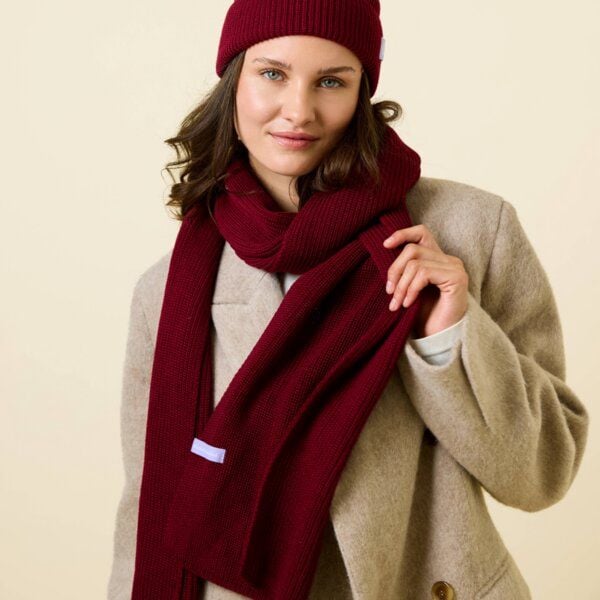 popeia Schal aus 100% Merinowolle (mulesingfrei) von popeia