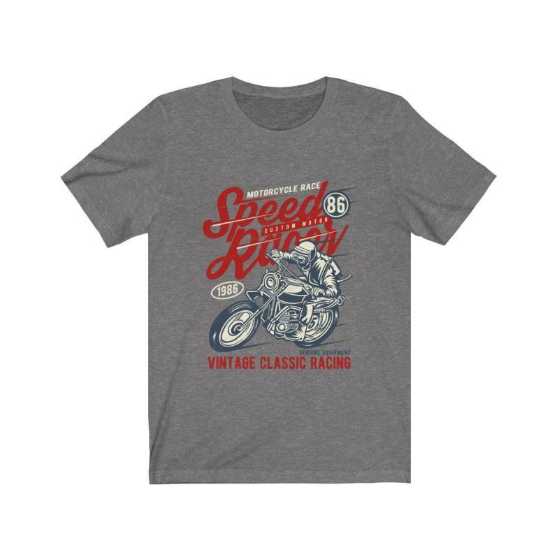 Speed Racer Vintage Biker Graphic T-Shirt Speed Racer Vintage Biker Graphic T-Shirt von popularetsy