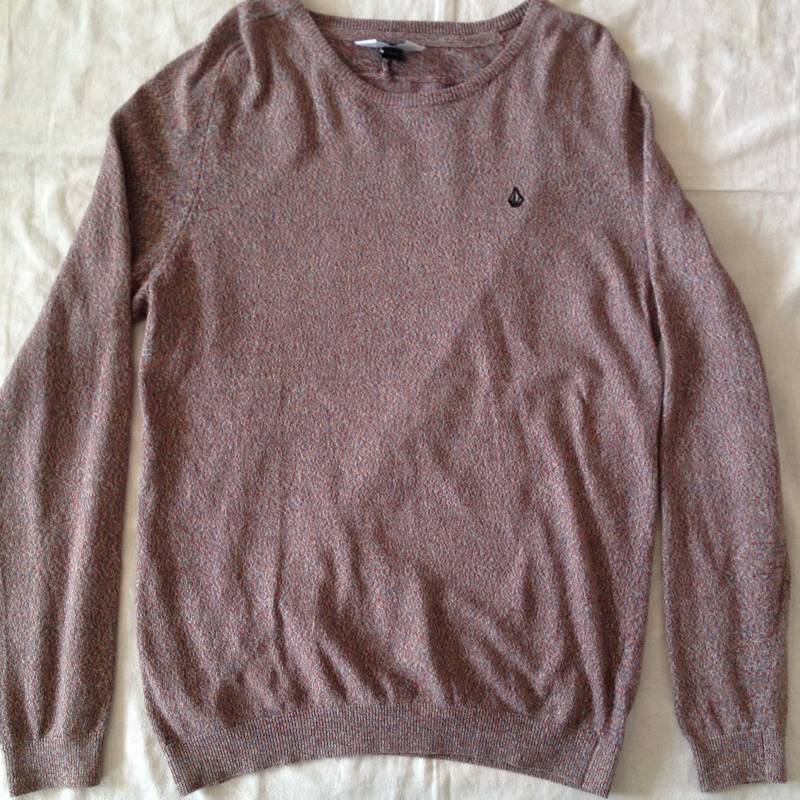 Volcom Stone Herren Unisex Pullover Sweater Multicolor Size Medium Skateboarding Classic von popularworn