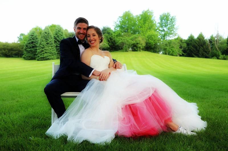 Miss Roxie Stufe 2 Ombre Tüllunterrock ~ Farbverlauf Farbe Tutu Boden Länge von porshesplace