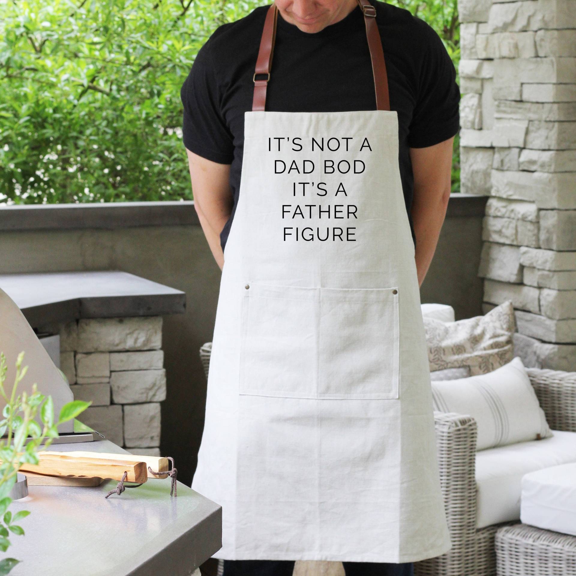 Dad Bod Kochschürze | Lustiges Geburtstagsgeschenk Grillschürze Herren Schürze Vatertags Geschenk Küchen Für Koch von porterlanehome