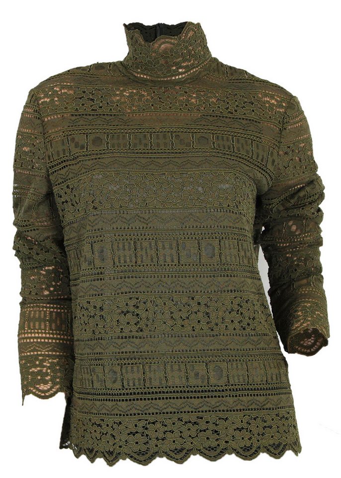 portray berlin Spitzenbluse Stehkragen,Spitze,2-teilig,Gr.38 von portray berlin