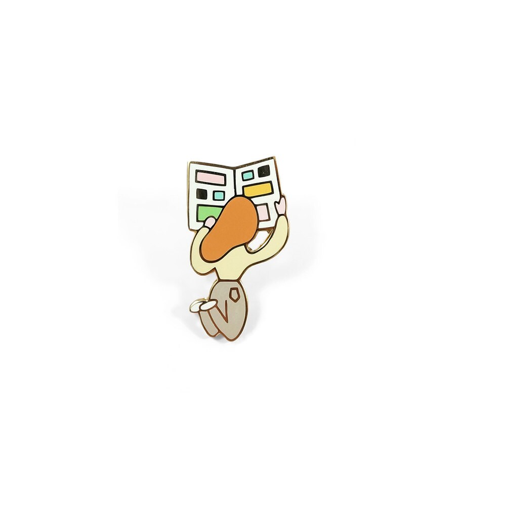 Die Funnies Pin Die Funnies Pin von potatohavetoes