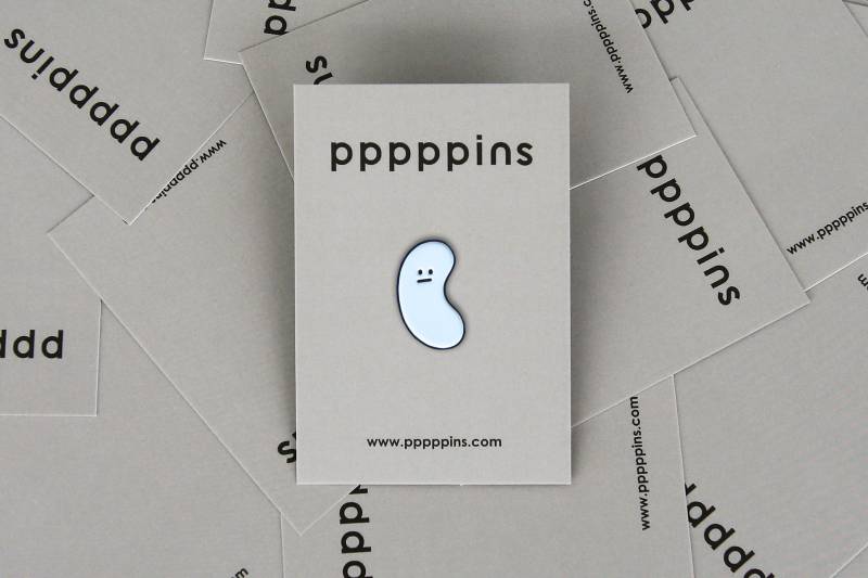 Beany Emaille Pin von pppppins