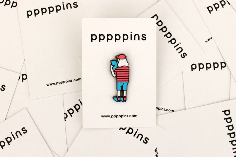 Colin Boy Emaille Pin Colin Boy Emaille Pin von pppppins