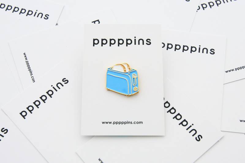 Toaster Emaille Pin Toaster Emaille Pin von pppppins