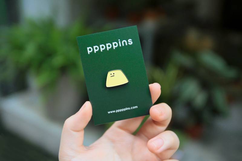 Trapez Emaille Pin Trapez Emaille Pin von pppppins