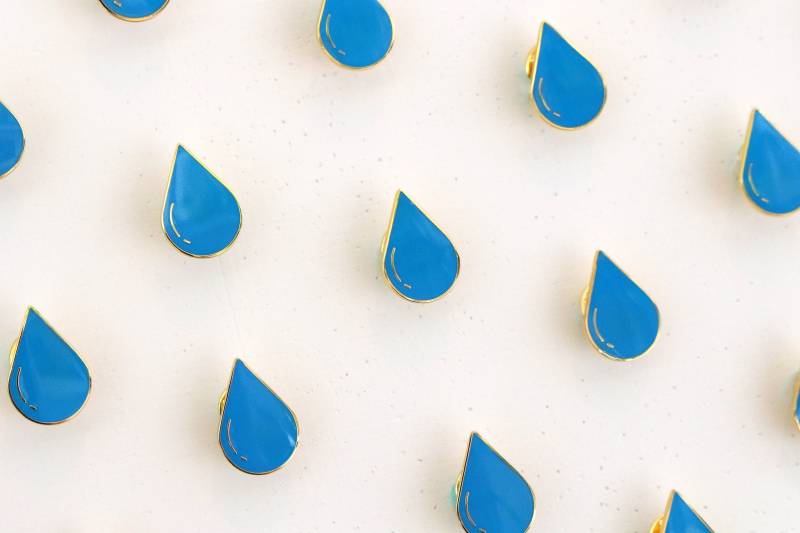 Wassertropfen Pin Wassertropfen Pin von pppppins