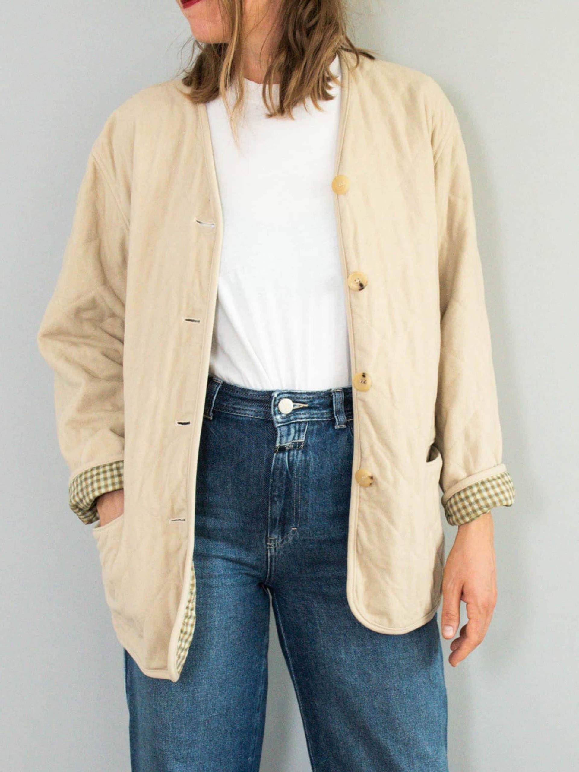 steppjacke Bogner Vintage Jacke Wolle Kaschmir Wolljacke Creme Designermode steppjacke Bogner Vintage Jacke Wolle Kaschmir Wolljacke Creme Designermode von prachtstuecke