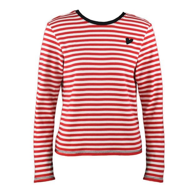 [praenk]2 Longsleeve rot weiß gestreift von [praenk]2