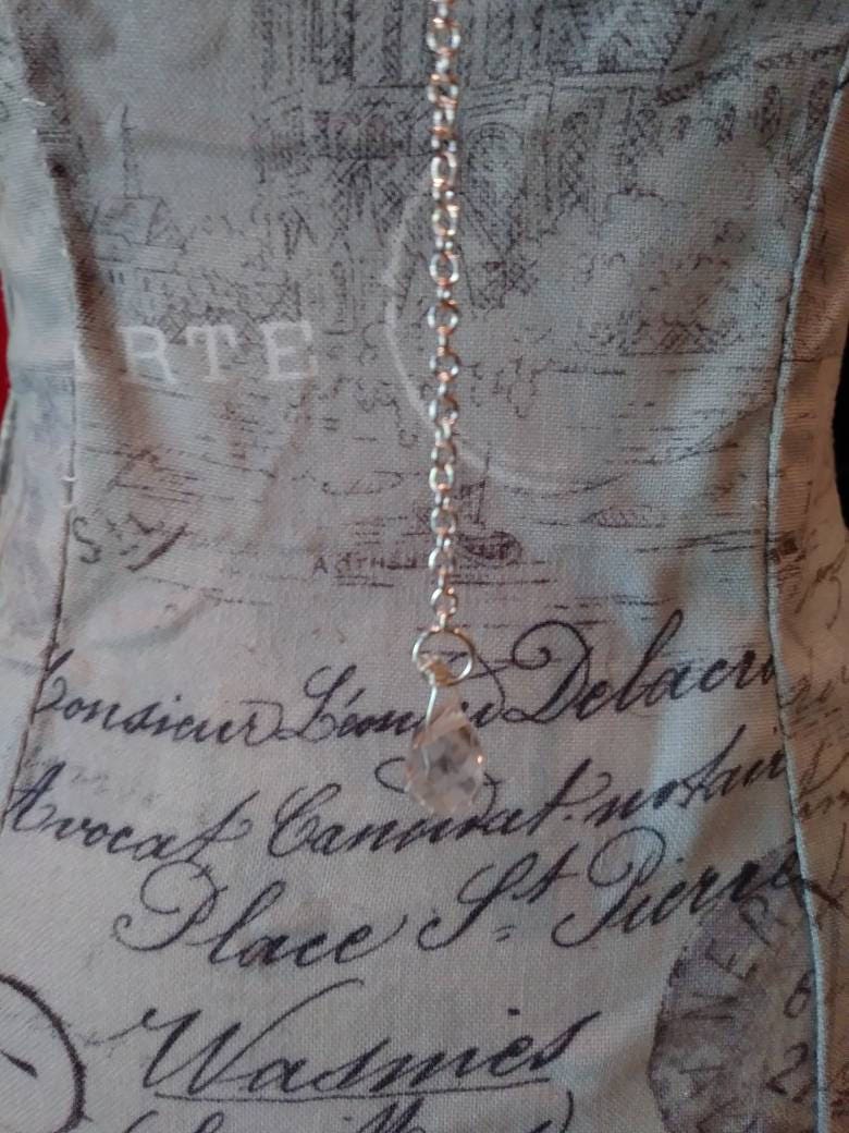 Lariathalskette Kristall Tropfen Lariathalskette Kristall Tropfen von preciousYeshua