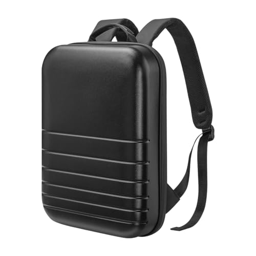 predolo 14 L Laptop Rucksack Wasserdicht Reißverschluss mit Griff Zubehör Reiserucksack Hardshell für Reisen Männer Frauen Business, Schwarz predolo 14 L Laptop Rucksack Wasserdicht Reißverschluss mit Griff Zubehör Reiserucksack Hardshell für Reisen Männer Frauen Business, Schwarz von predolo