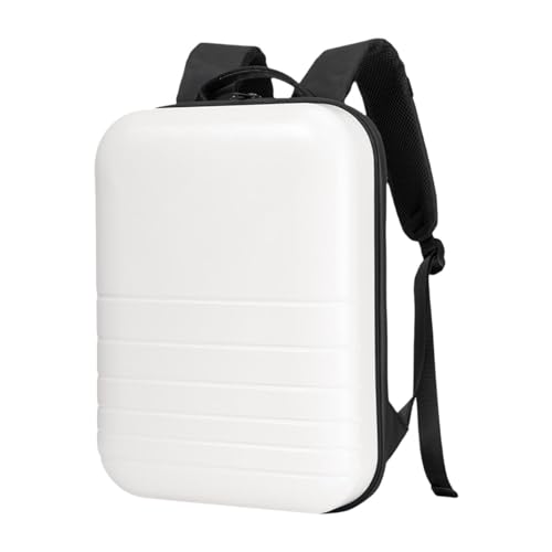 predolo 14 L Laptop Rucksack Wasserdicht Reißverschluss mit Griff Zubehör Reiserucksack Hardshell für Reisen Männer Frauen Business, Weiß predolo 14 L Laptop Rucksack Wasserdicht Reißverschluss mit Griff Zubehör Reiserucksack Hardshell für Reisen Männer Frauen Business, Weiß von predolo