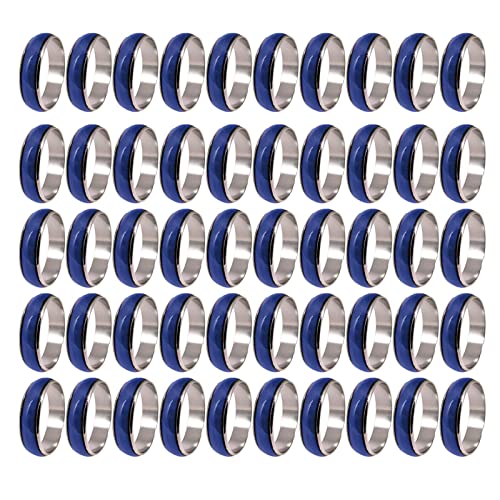 predolo 50 Stück 6 Mm Breite Stimmungsring Emotion Gefühl Farbwechsel Schmuck Größe 6–10 predolo 50 Stück 6 Mm Breite Stimmungsring Emotion Gefühl Farbwechsel Schmuck Größe 6–10 von predolo