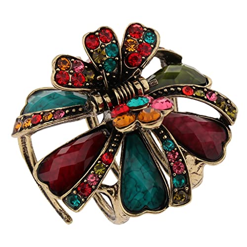 predolo Damen Haarklammer Haarclip Haarschmuck, Mehrfarbig von predolo