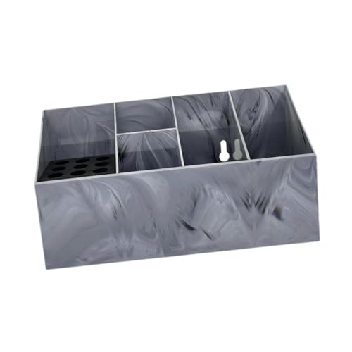 predolo Friseurscheren Halterbox, Friseur Organizer, Professioneller Friseurscherenständer, Salon Scherenhalter für Clips, Dunkelgrau von predolo