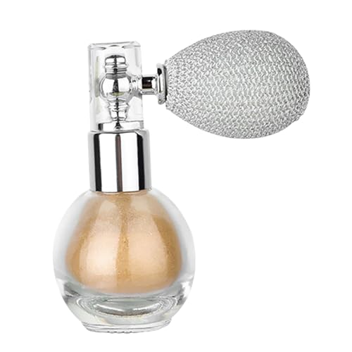 predolo Highlighter Spray für Gesicht Körper Haar Kosmetik Körper Glitzer Spray für Bühne, 0.2 von predolo