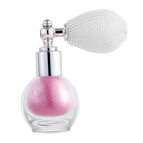 predolo Highlighter Spray für Gesicht Körper Haar Kosmetik Körper Glitzer Spray für Bühne, 0.6 von predolo