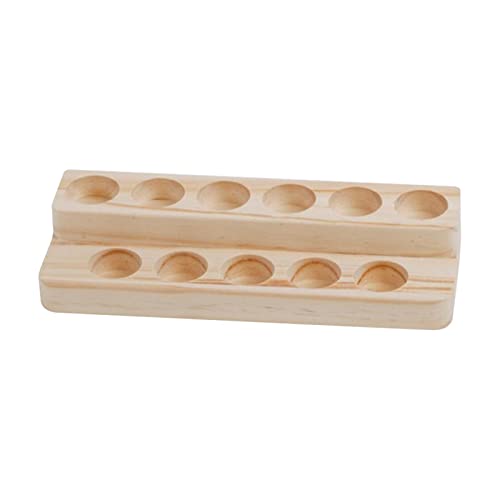 predolo Holzständer für ätherische Öle, praktischer Organizer für 15 ml Flaschen von predolo
