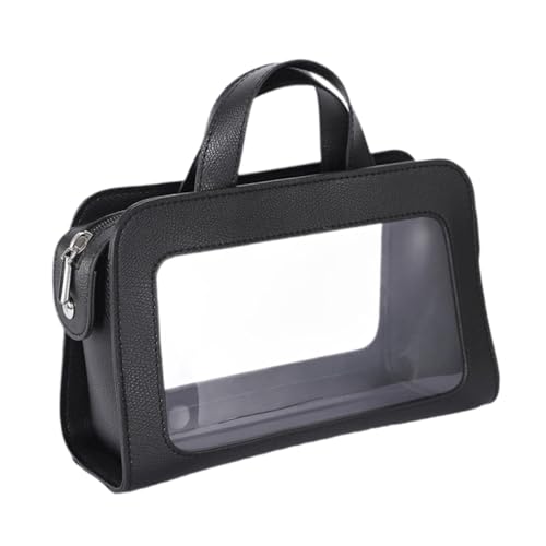 predolo Make -up -Toilettenbeutel wasserdichte Frauen Kosmetikbeutel für wichtige Kosmetik -Make -up, Schwarz von predolo