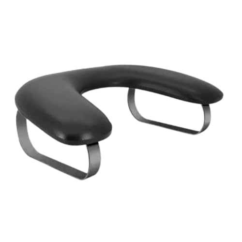 predolo Nagelkissen u Form Nagelarm REST HAND Kissen Multifunktional Art Accessoires Handkissen Maniküre Armlehne, Schwarz von predolo